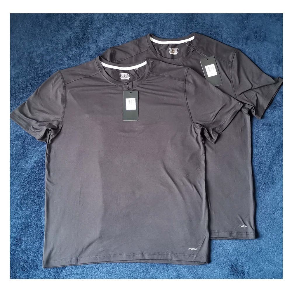 NEW🔥Couple/Men's T-shirt. motion. BLACK ONYX